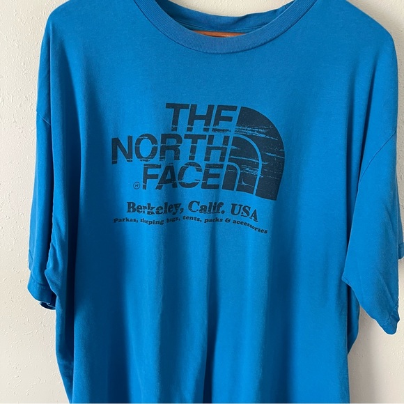 The North Face Blue Tee Berkeley, California USA Size XXL - Picture 4 of 9
